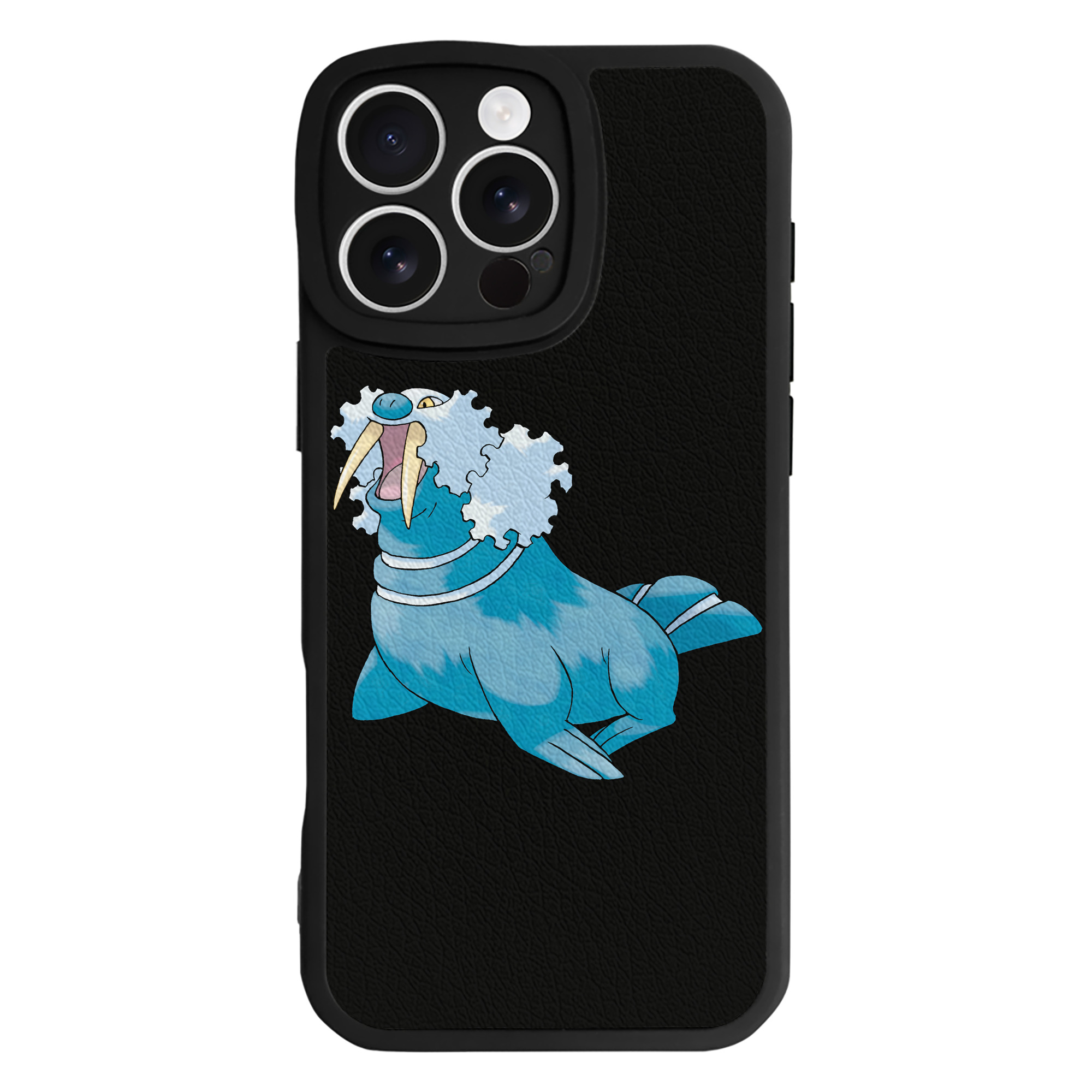 （画像用） ポケットモンスター Pokémon 【iPhone 16シリーズ対応】シリコンスマホケース（レザー調） 材質：シリコン